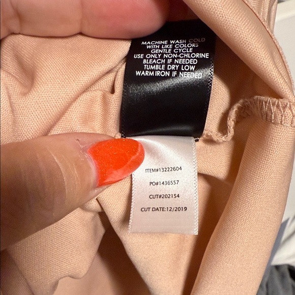 Torrid Pleated Light Pink Pencil Skirt - Picture 5 of 5